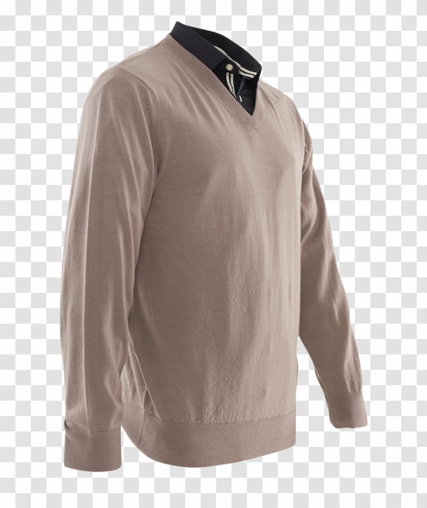 Long-sleeved T-shirt Polar Fleece Jacket - Sleeve Transparent PNG