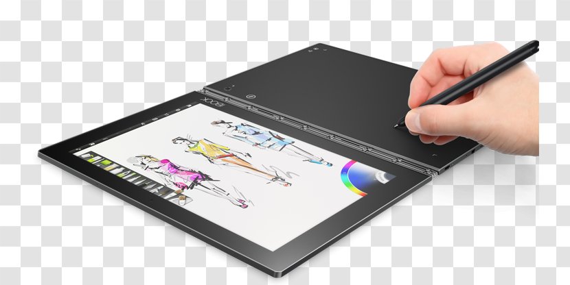 Laptop Lenovo Yoga Book Digital Drawing Chinese Version Tablet PC Android 6.0 2-in-1 - Touchscreen Transparent PNG