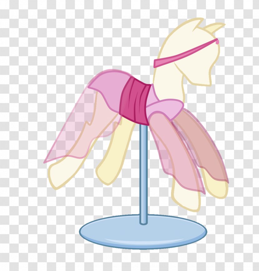 My Little Pony Dress Fashion Pin - Silhouette - Show Transparent PNG