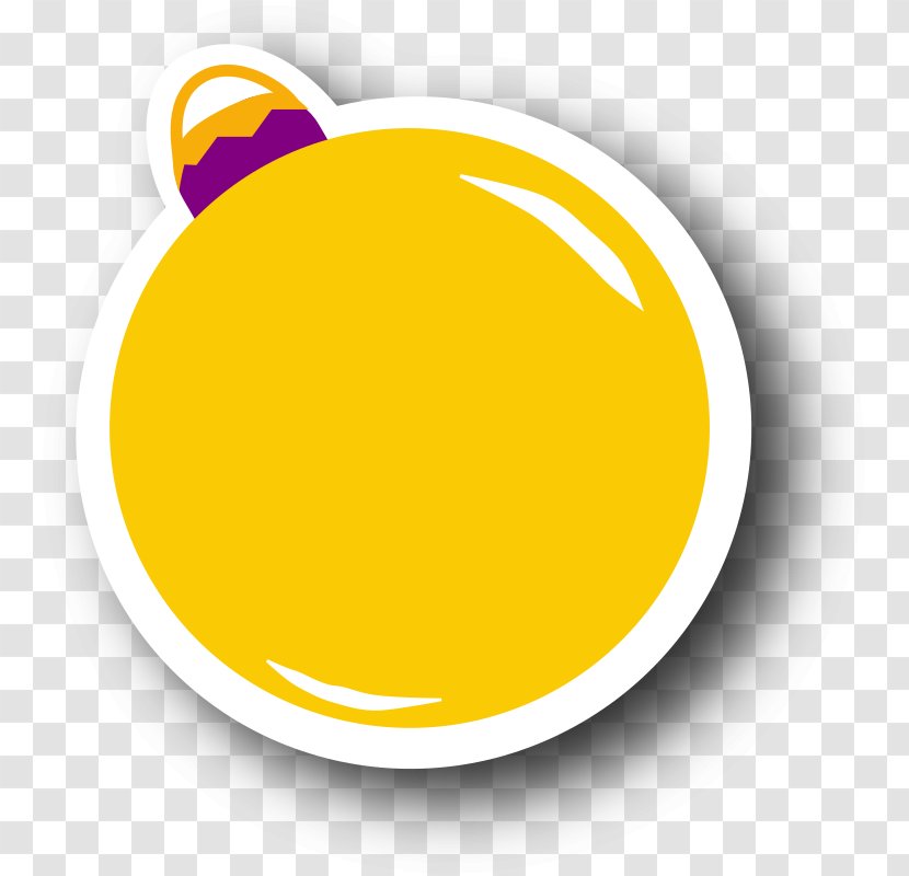 Christmas Ornament Day Bombka Image - Orange - Chearleader Transparent PNG