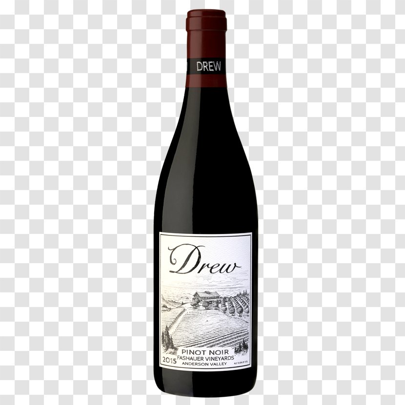 Burgundy Wine Shiraz Pinot Noir Mendocino Ridge AVA - Glass Bottle Transparent PNG