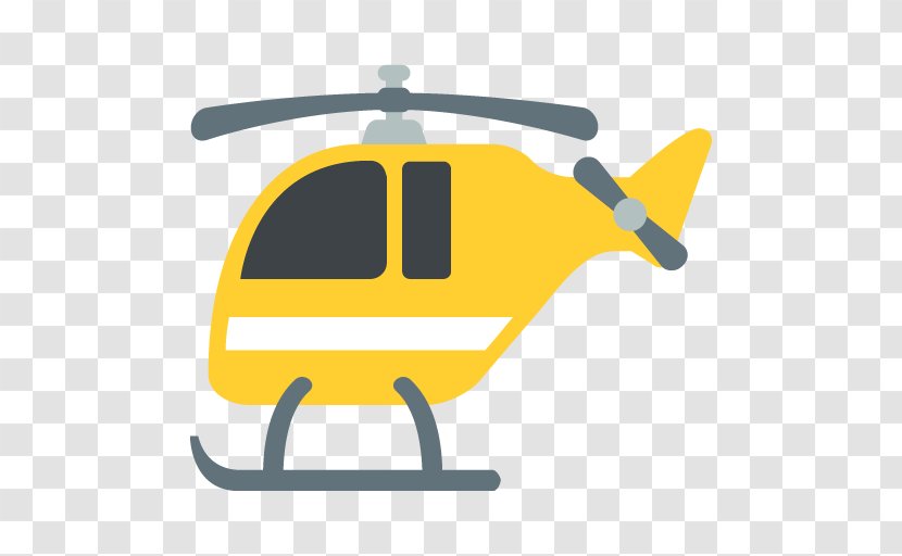 Emoji Airplane SMS - Helicopter Rotor Transparent PNG