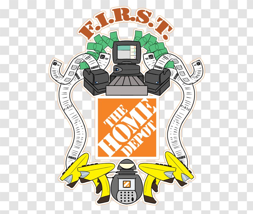 The Home Depot Clip Art - Logo Transparent PNG