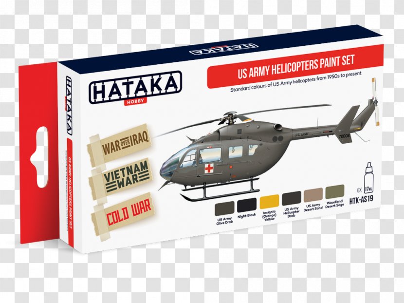 Military Helicopter United States U.S. Army Helicopters Acrylic Paint - Brand Transparent PNG