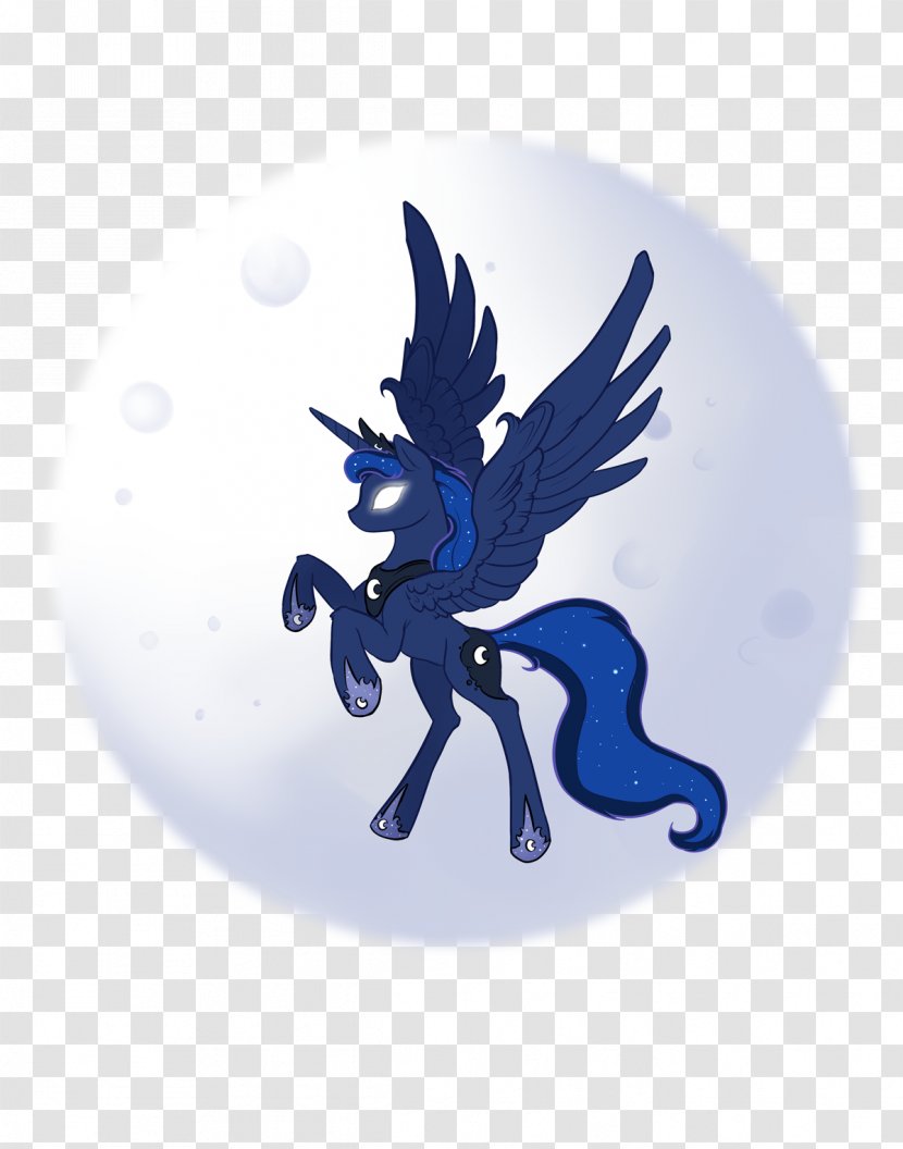 Cobalt Blue Fairy Figurine Animated Cartoon Transparent PNG