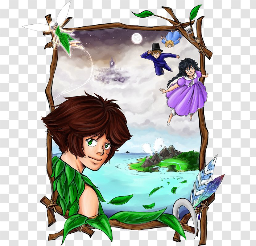 Fairy Peter Pan Plant Clip Art - Cartoon Transparent PNG