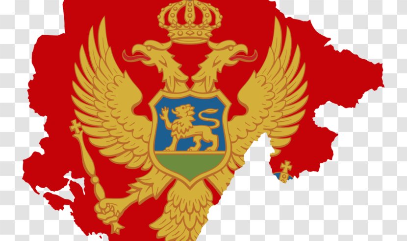 Flag Of Montenegro Coat Arms Symbol Serbia - Papal Audience Transparent PNG