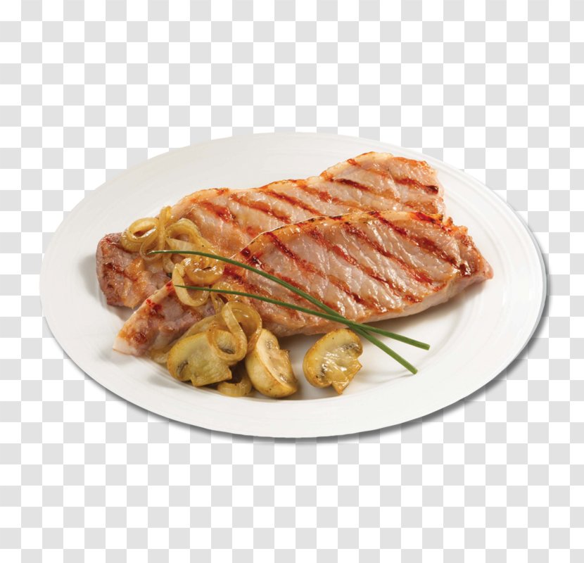 Sirloin Steak Meat Chop Recipe - Rib Eye Transparent PNG