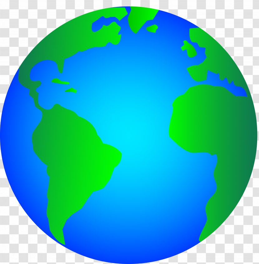 Earth World Globe Clip Art - Cartoon Picture Of The Transparent PNG