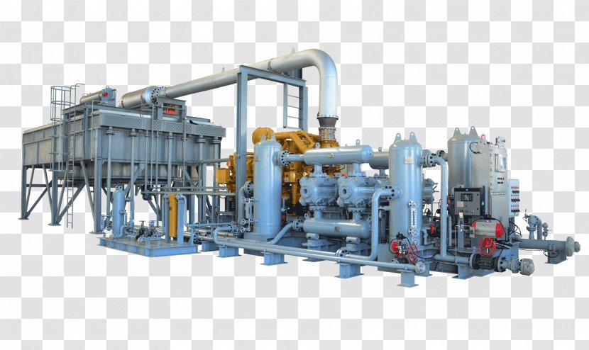 Compressor Station Reciprocating Manufacturing Caterpillar Inc. - Petroleum - Natural Gas Transparent PNG