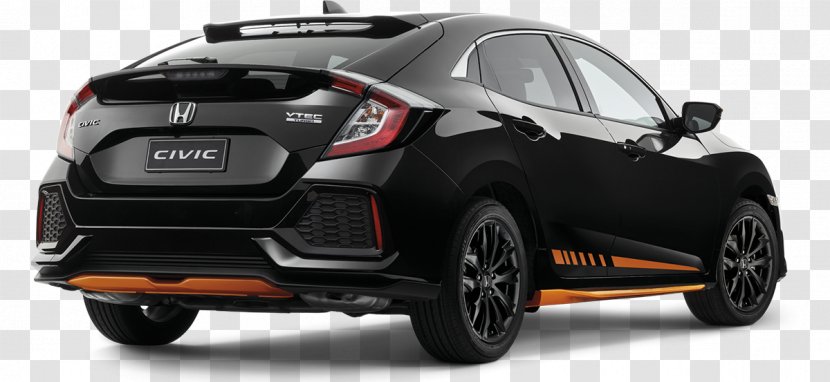 Honda Civic Type R Car 2017 Hatchback - Watercolor Transparent PNG