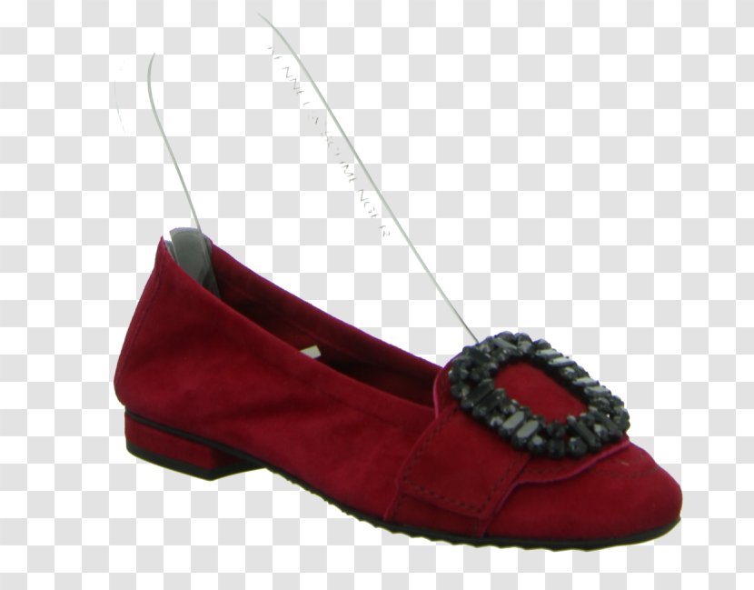 Suede Shoe RED.M - Leather - Bikenstock Illustration Transparent PNG
