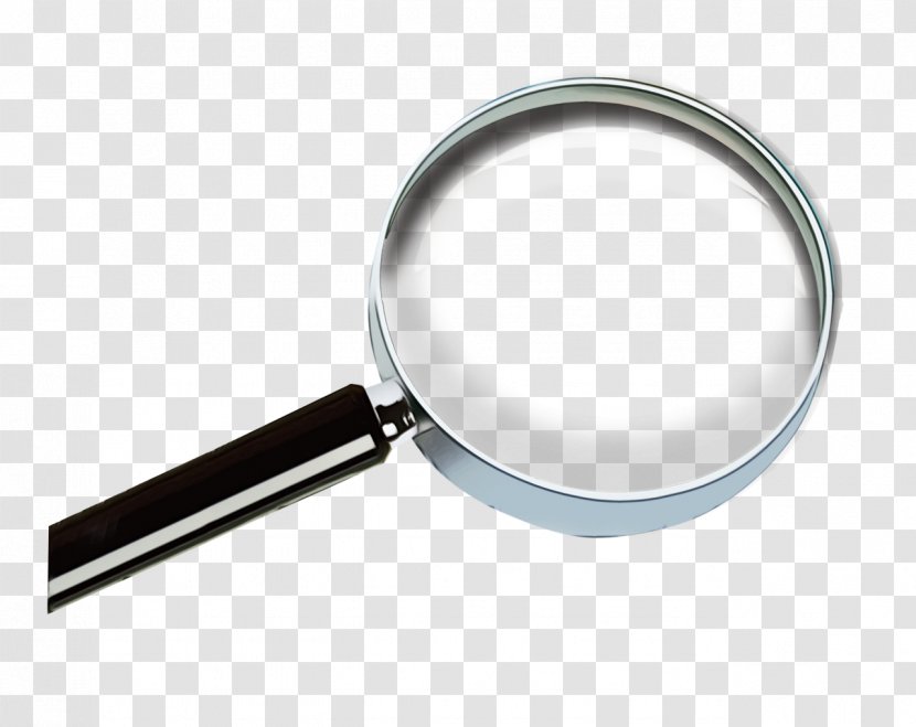 Magnifying Glass Cartoon - Cookware And Bakeware Office Instrument Transparent PNG