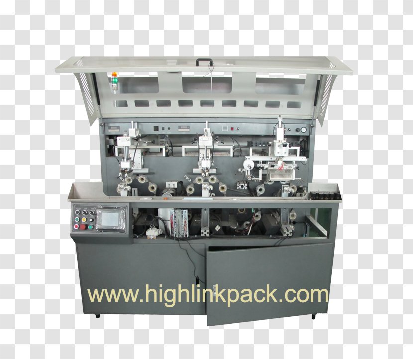 Machine Hot Stamping Foil Punch Press Packaging And Labeling - Manufacturing - Yantai Transparent PNG