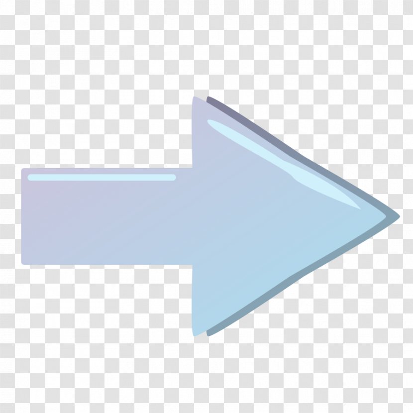 Blue Arrow Download Icon - Triangle - Forward Cliparts Transparent PNG