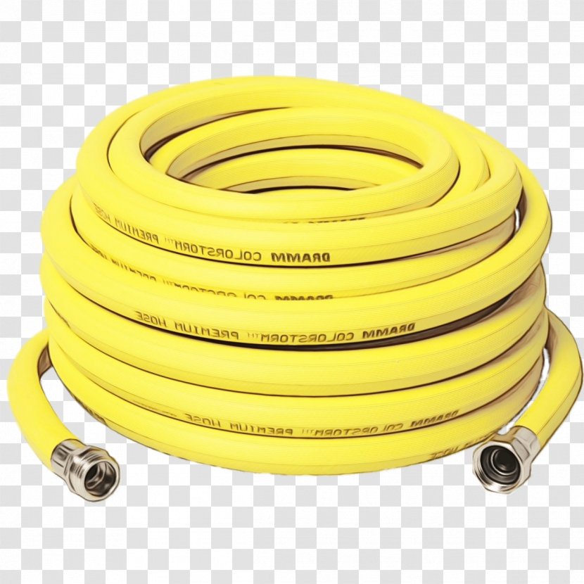 Yellow Background - Electrical Supply - Garden Tool Networking Cables Transparent PNG