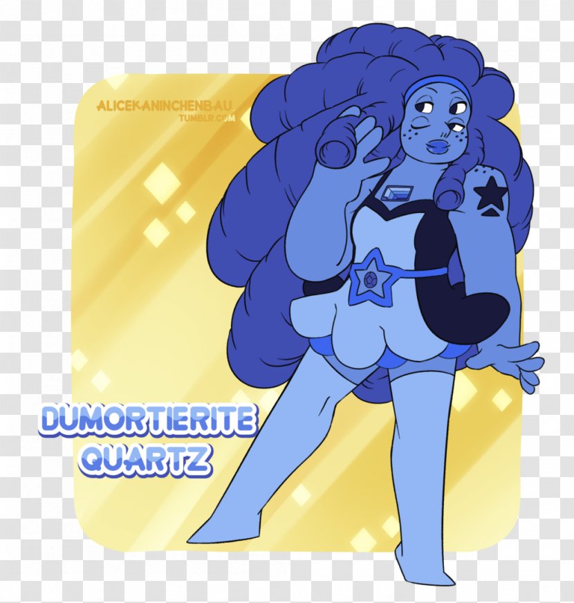 Dumortierite Fan Art Rose Quartz - Fictional Character - Steven Universe Bismuth Transparent PNG