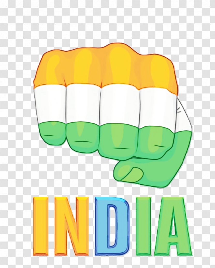 India Independence Day Background Green - Logo Yellow Transparent PNG
