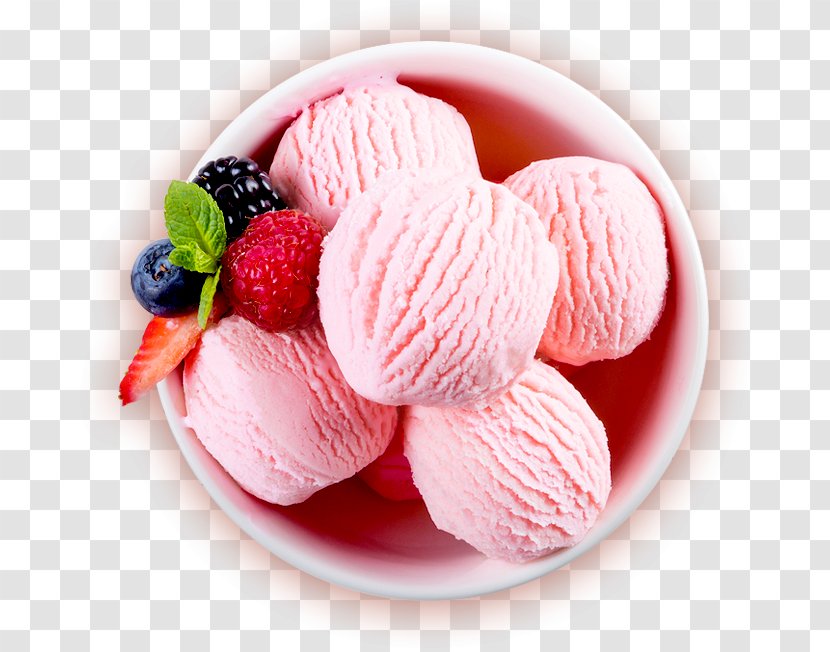 Gelato Ice Cream Stock Photography Frozen Yogurt - Mulled Wine - Strawberry Transparent PNG
