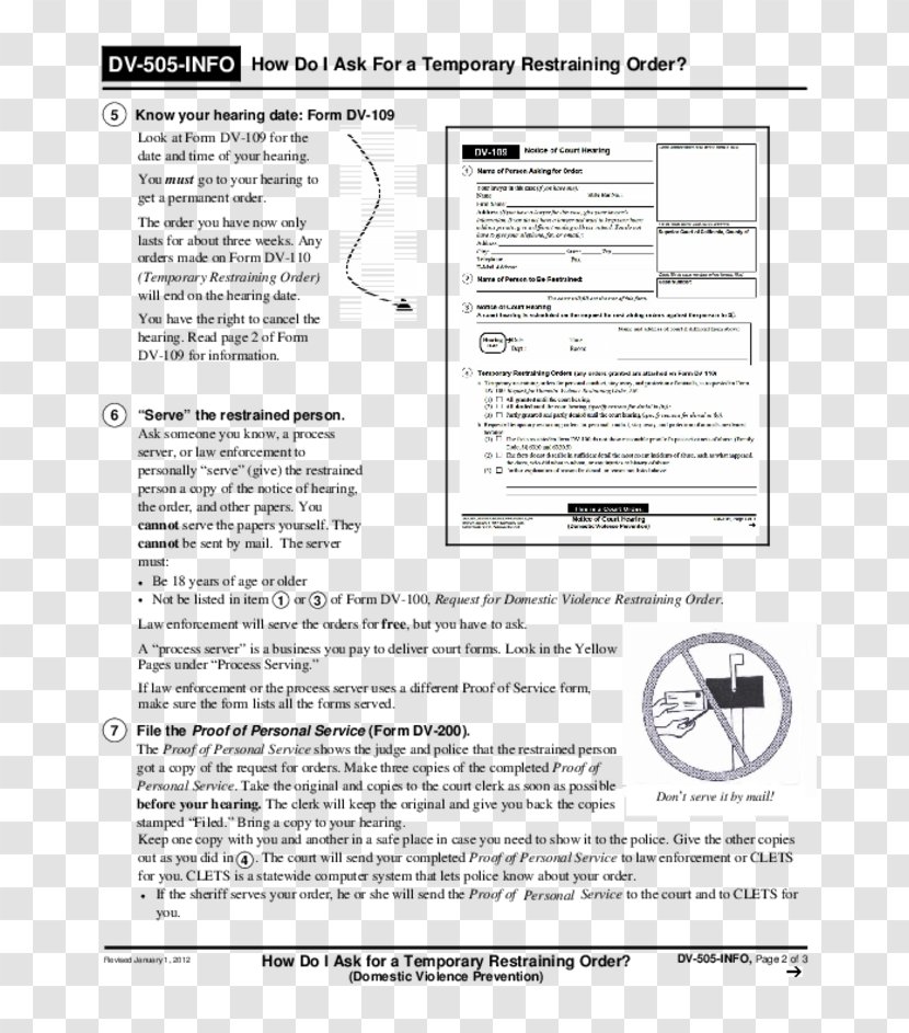 Document White Line - Order FOrm Transparent PNG