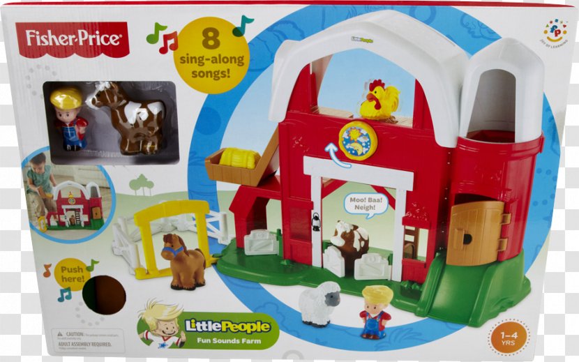 Little People Farm Toy Fisher-Price Amazon.com - Barn Transparent PNG
