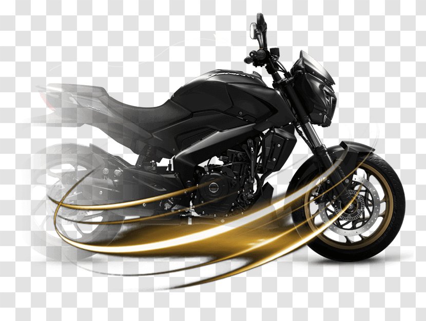 Bajaj Auto Wheel Motorcycle Black Color - Automotive Exhaust - Tripleinfinity Transparent PNG
