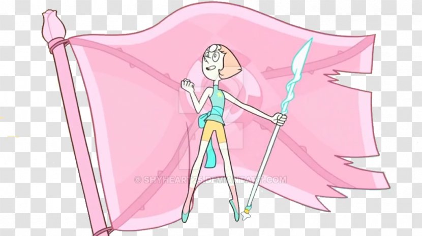 Pearl Steven Universe Rose Quartz Character - Watercolor - Pearls Transparent PNG