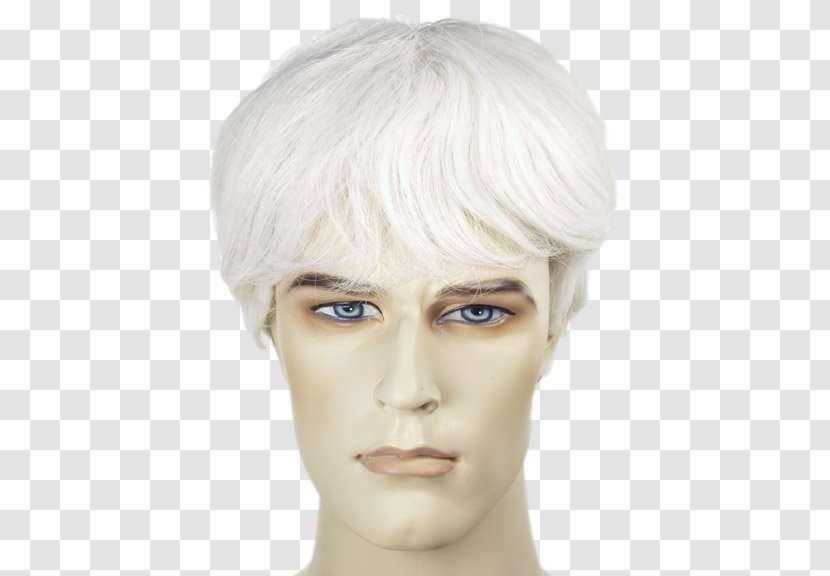 The Wig Costume Artist Blond - Human Hair Color - Einstein Transparent PNG