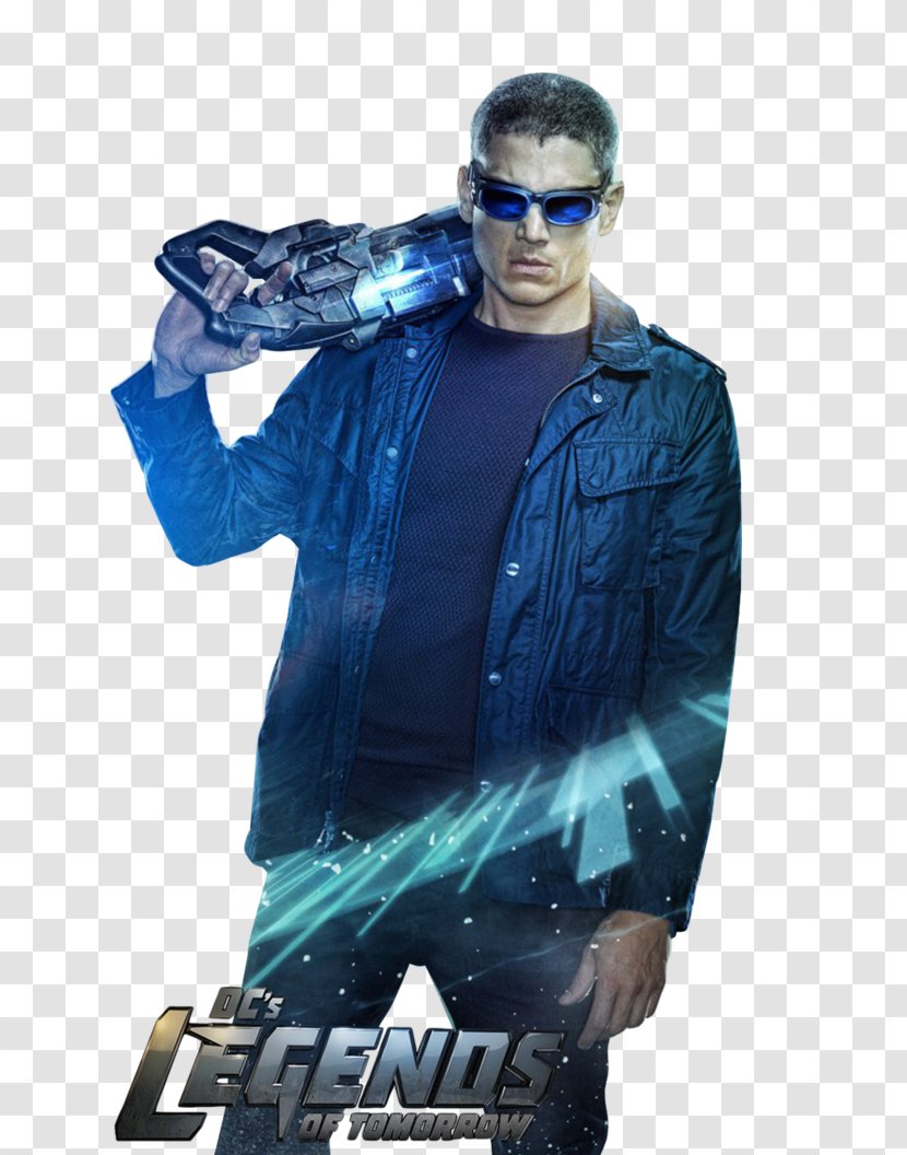 Wentworth Miller Captain Cold Legends Of Tomorrow Heat Wave Firestorm - Jacket Transparent PNG