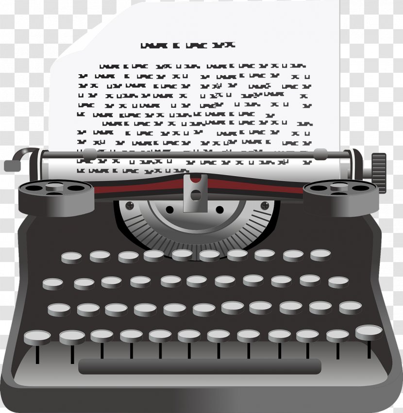 The Elements Of Style On Writing Poetry And Short Stories Dorothy Parker Portable Essay - Office Equipment - Typewriter Transparent PNG