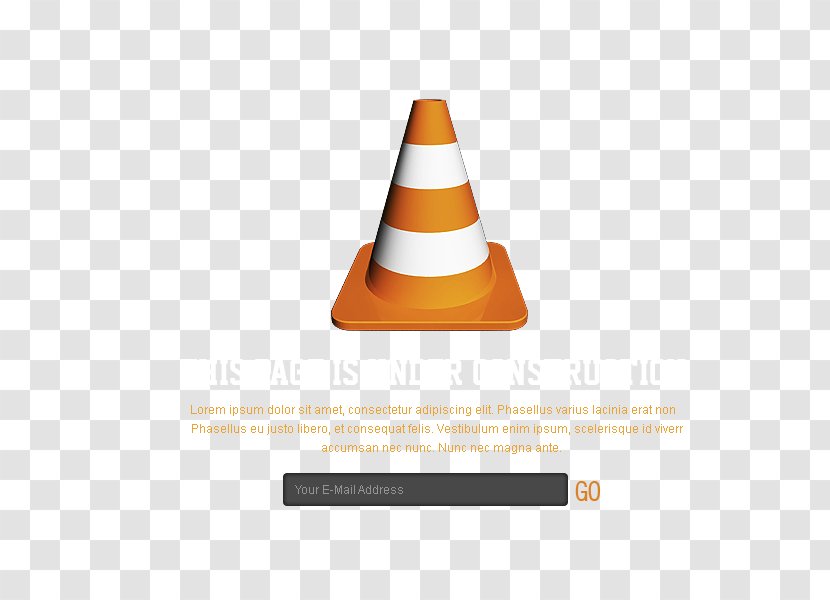 Brand Pattern - Cone - Construction Warning Signs Transparent PNG