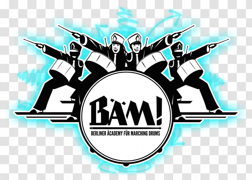 DrumLine-Schule Drummer Logo Drum And Lyre Corps - Berlin - Fox Vector Transparent PNG