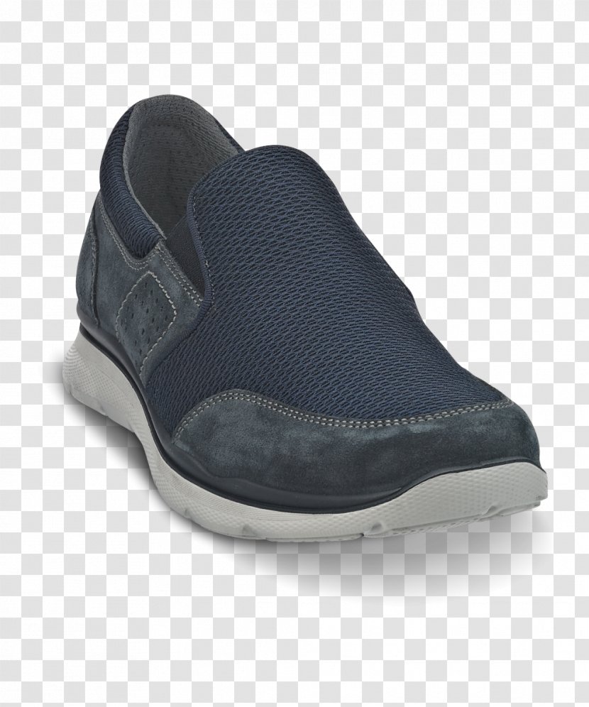 Sneakers Slip-on Shoe Suede - Walking - Bla Transparent PNG