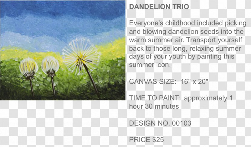 Painting Grasses - Ecosystem - Watercolor Dandelion Transparent PNG