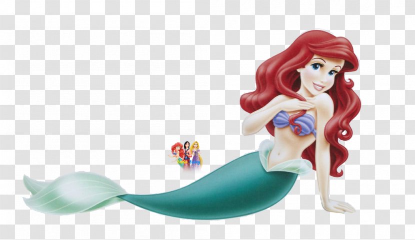 Ariel Disney Princess Belle Fa Mulan Jasmine - Mermaid Transparent PNG