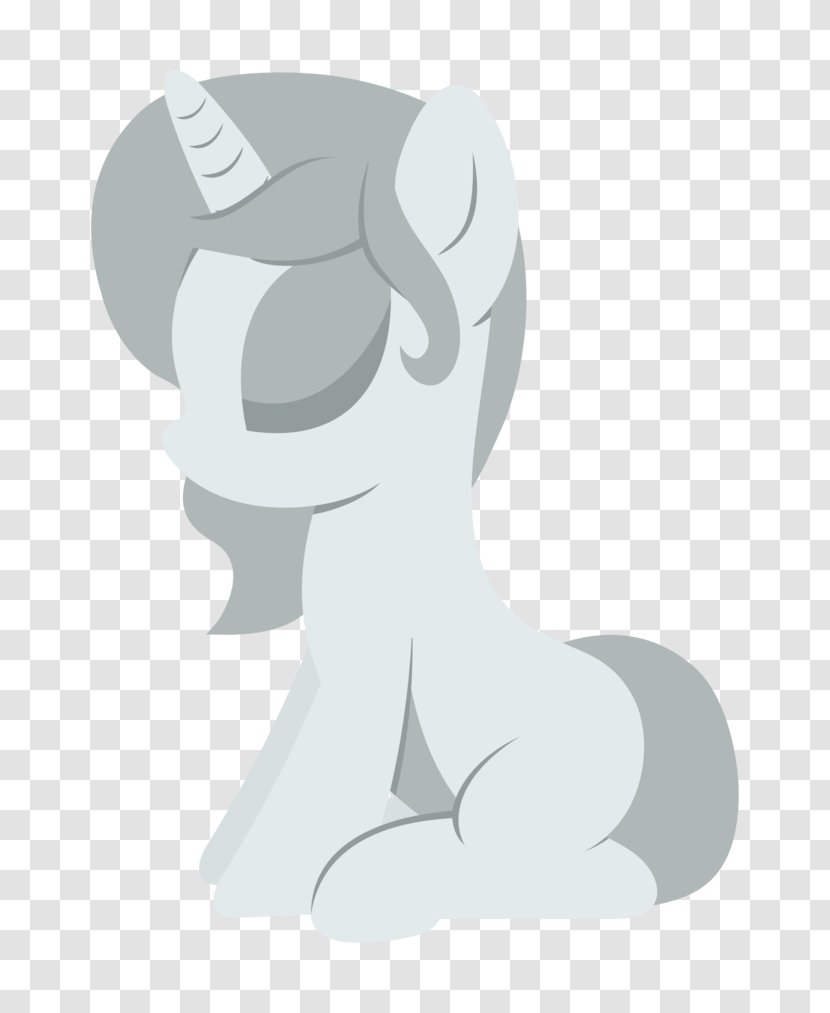 My Little Pony Drawing Unicorn Statue - Flower - Sitting Transparent PNG