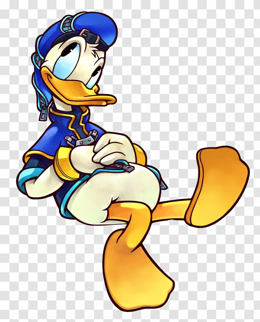 Kingdom Hearts III Hearts: Chain Of Memories HD 2.5 Remix Donald Duck - Bird Transparent PNG
