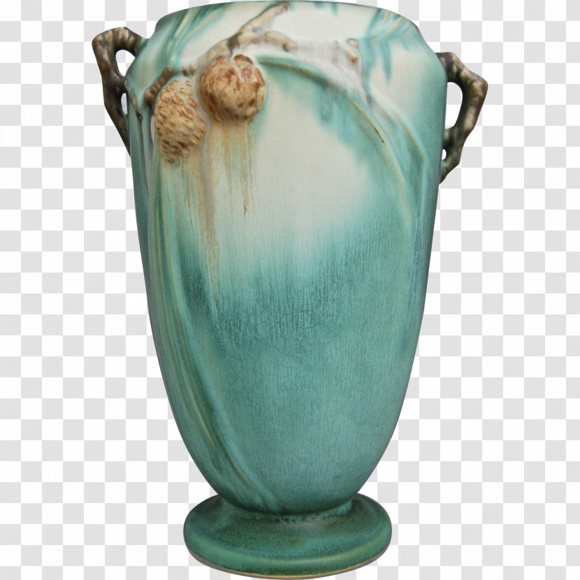 Vase Pottery Ceramic Urn Turquoise Transparent PNG
