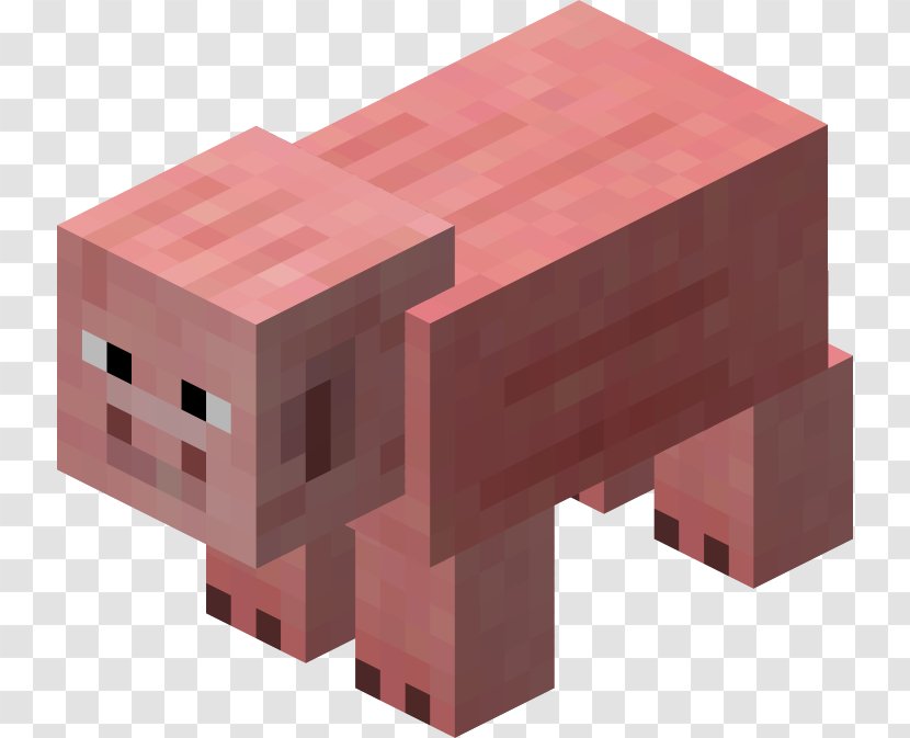 Minecraft: Pocket Edition Pig Mob Mod - Minecraft - Mine-craft Transparent PNG