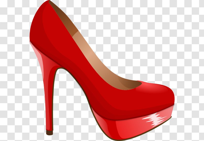 High-heeled Footwear Stiletto Heel Shoe Clip Art - Heels Transparent PNG