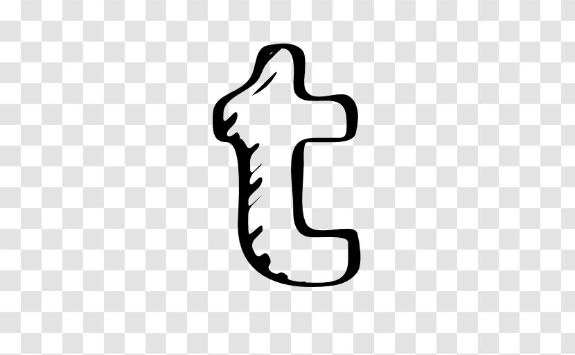 Thumb White Line Clip Art - Black And Transparent PNG