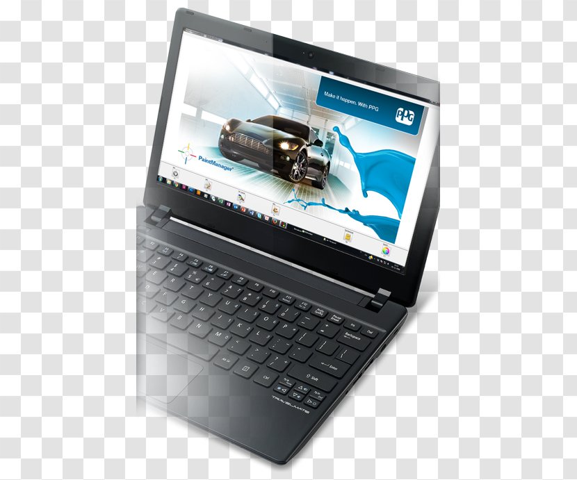 Netbook Laptop Computer Hardware HBC System Smarttool Production Acer TravelMate - Multimedia - Paint Spot Transparent PNG