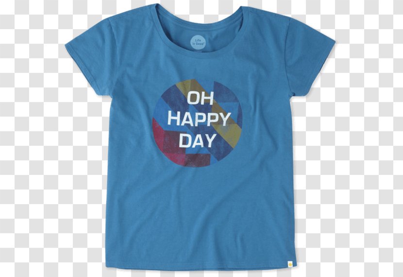 T-shirt Electric Blue Clothing Cobalt - Shirt - Happy Women's Day Transparent PNG
