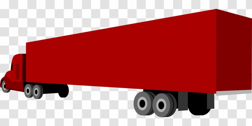 Pickup Truck Semi-trailer Clip Art - Semitrailer Transparent PNG