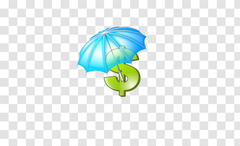 Travel Insurance ICO Icon - Home - Umbrella Of Money Transparent PNG
