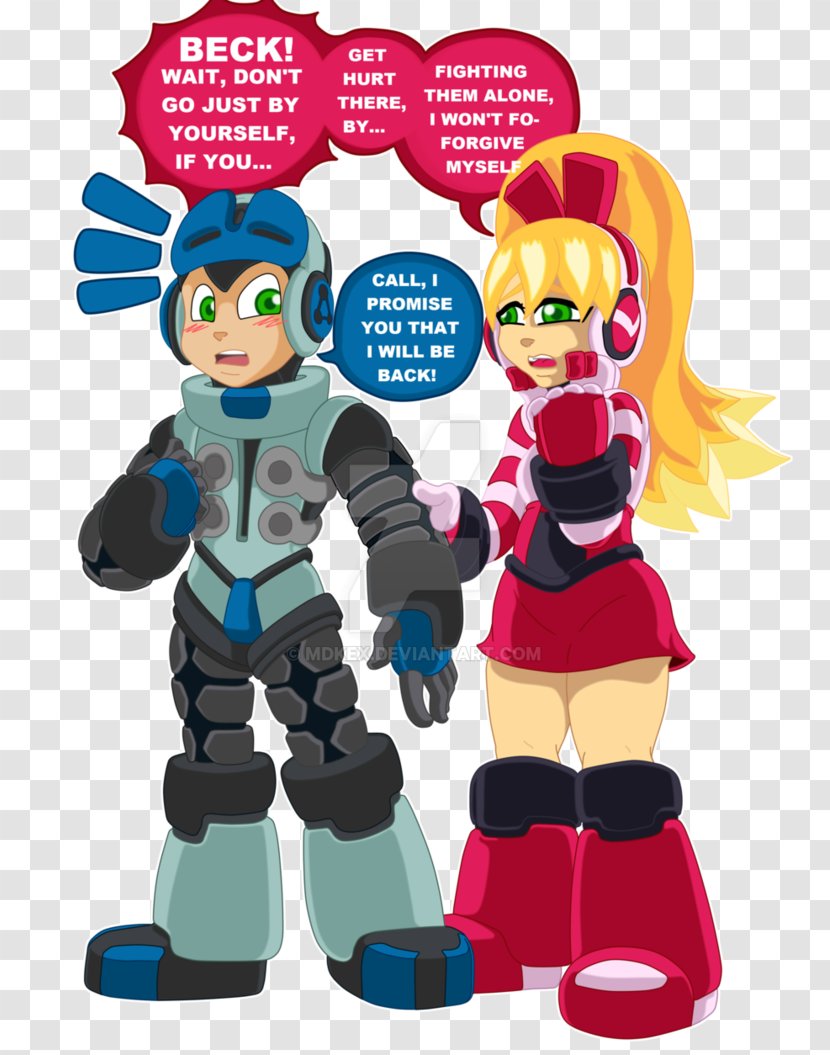 Mighty No. 9 Artist Character - Human Behavior - Itsourtreecom Transparent PNG
