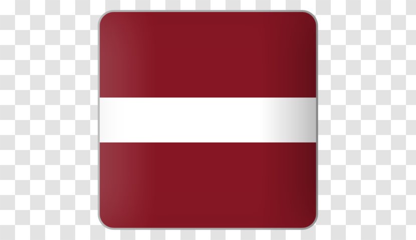 Flag Of Latvia Latvian People - Square Icon Transparent PNG