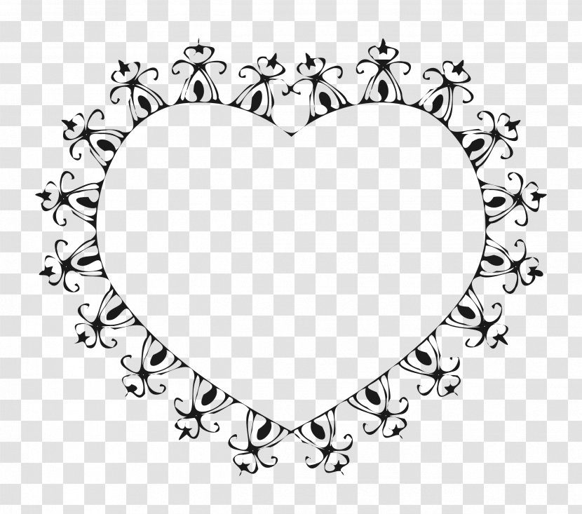Flower Heart Frame Free. - Watercolor Transparent PNG