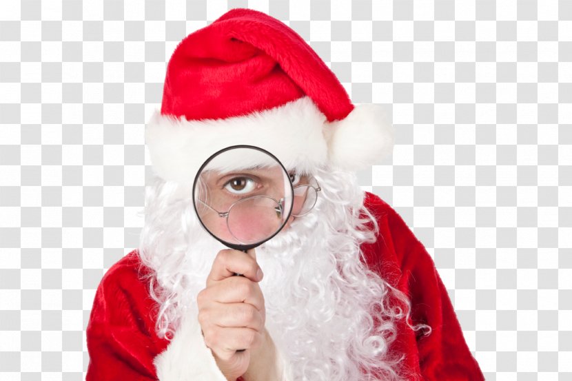 Santa Claus Easter Bunny Sant Is Watching You Christmas Ornament - Father Transparent PNG