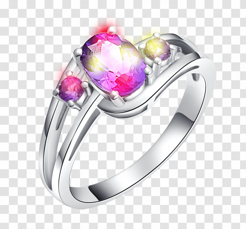 Ruby Wedding Ring Diamond Gemstone Transparent PNG